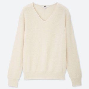 Uniqlo Women's Cashmere V-Neck Sweater